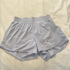 Light Blue Hotty Hot High Rise Shorts